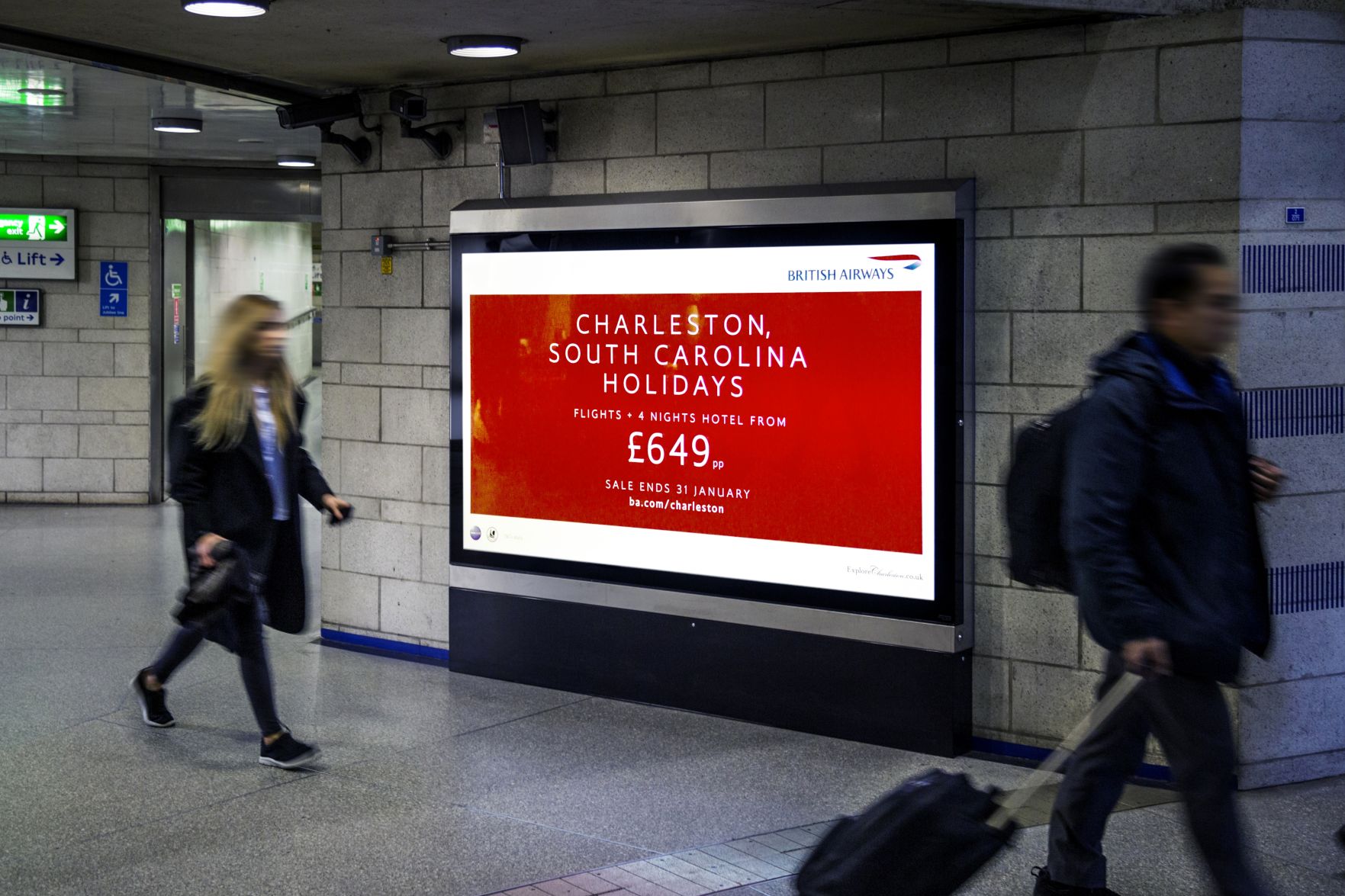 British Airways London Underground advertisement (copy)